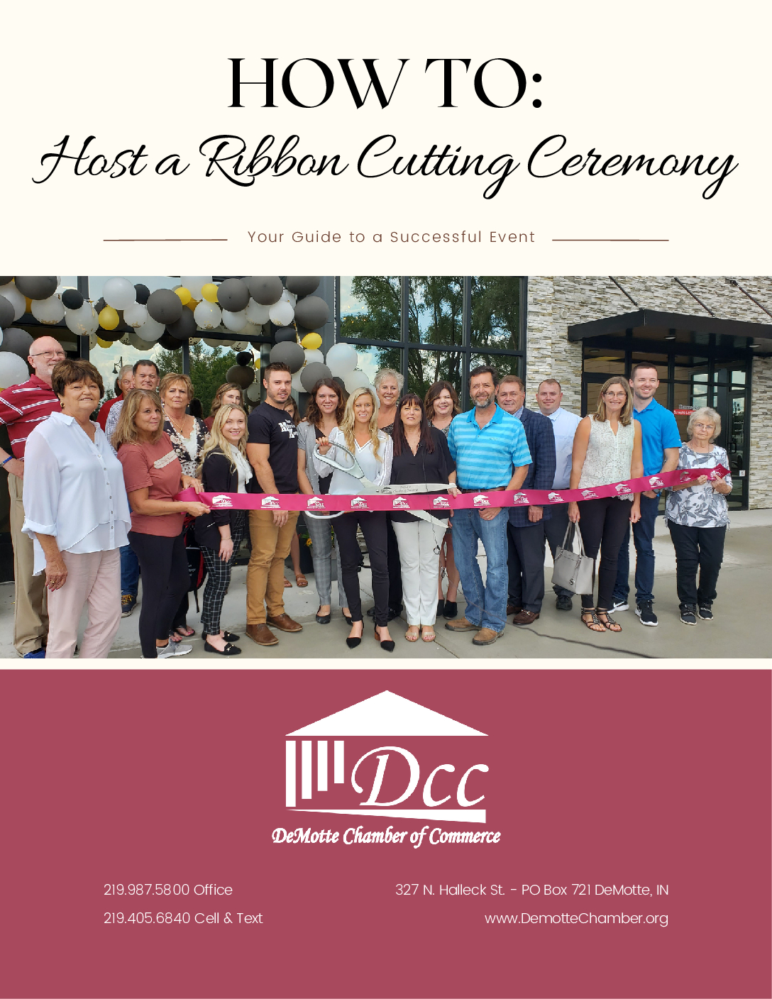 Guide to Ribbon Cuttings