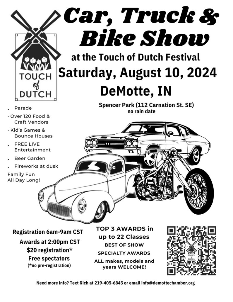 Car Show DeMotte Chamber of Commerce